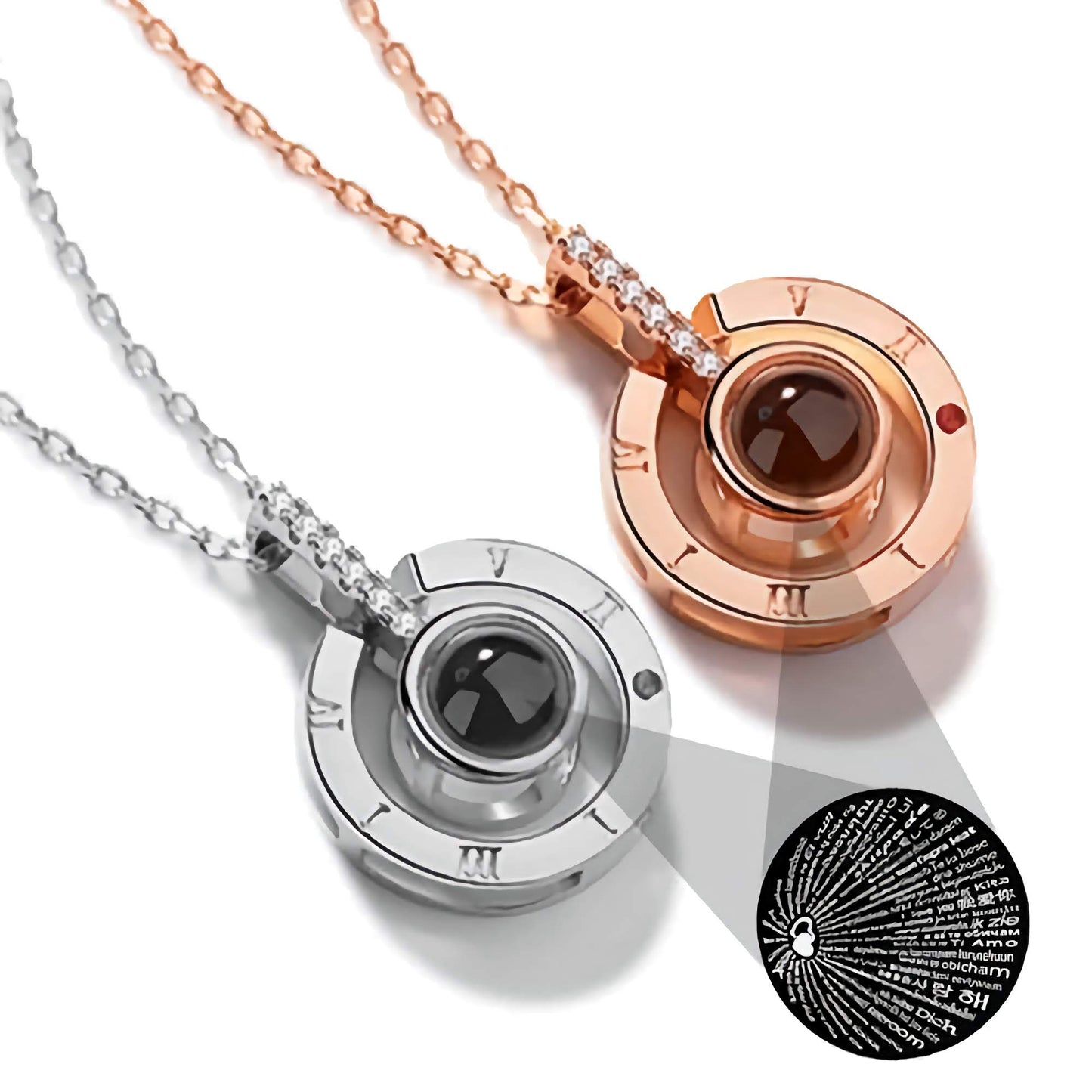 100 Languages I Love You Necklace